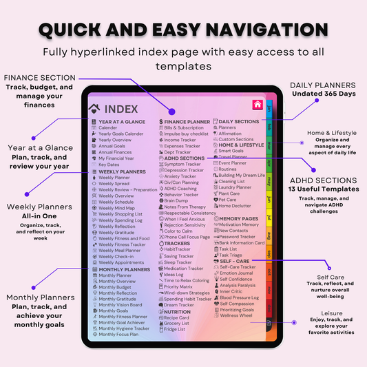 The Bloom ADHD Planner