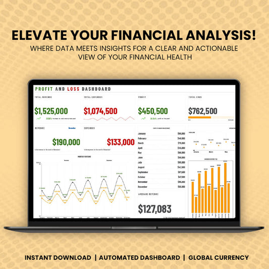 Profit and Loss Dashboard