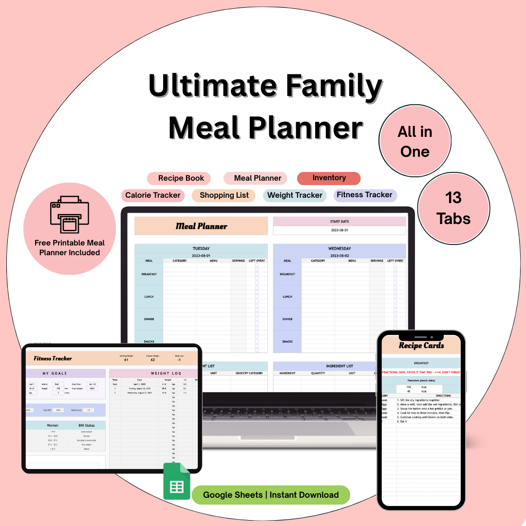 Ultimate Family Meal Planner