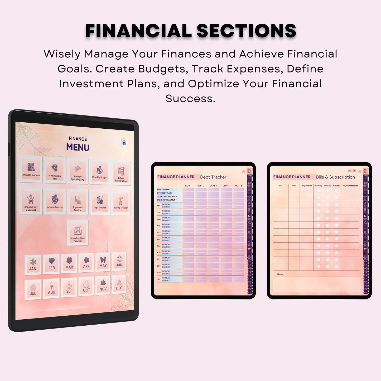 The Mindful ADHD Planner: Find Your Flow & Balance | Boho Aesthetic, Hyperlinked for iPad & Android