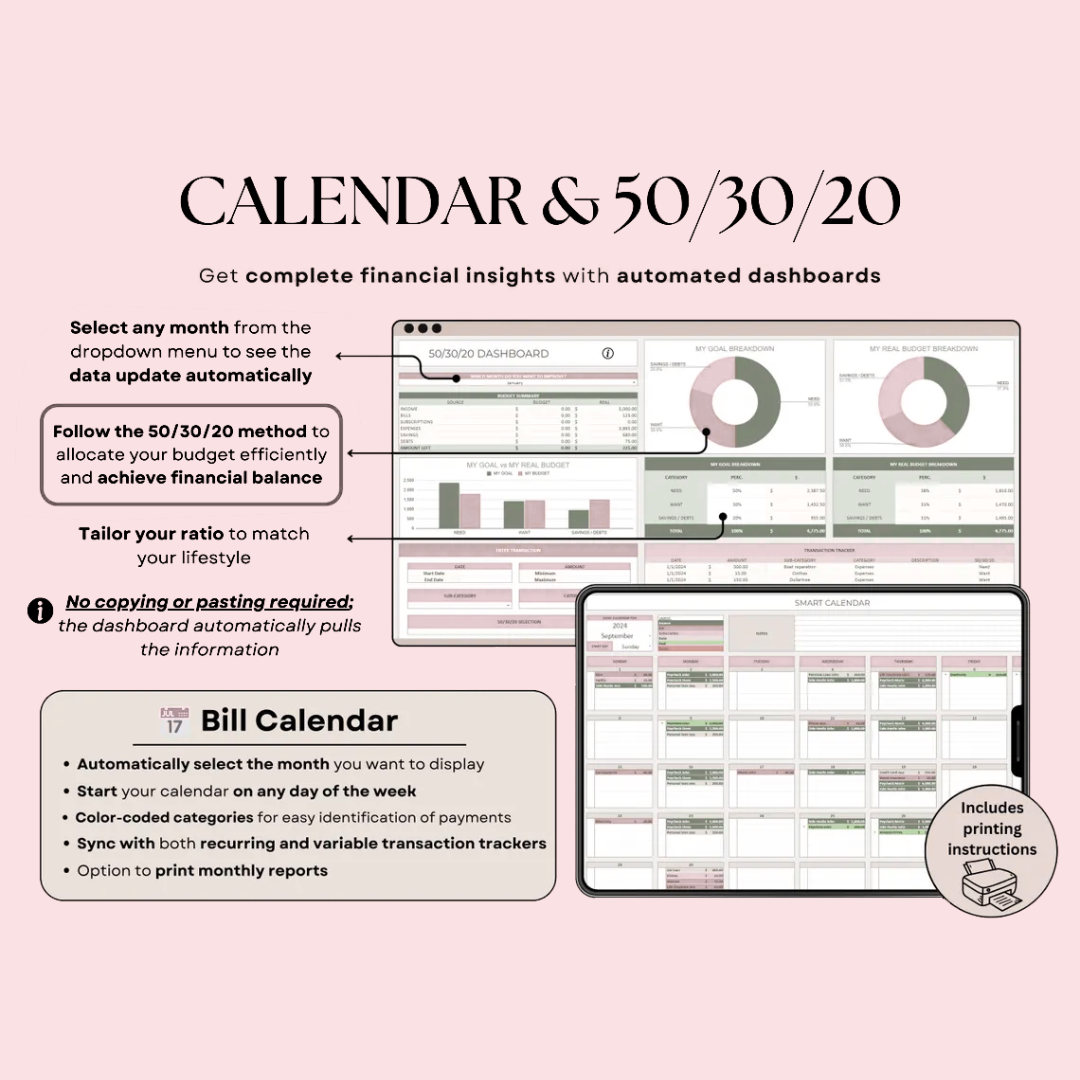 Ultimate Annual Budget (Weekly, Monthly, Yearly)