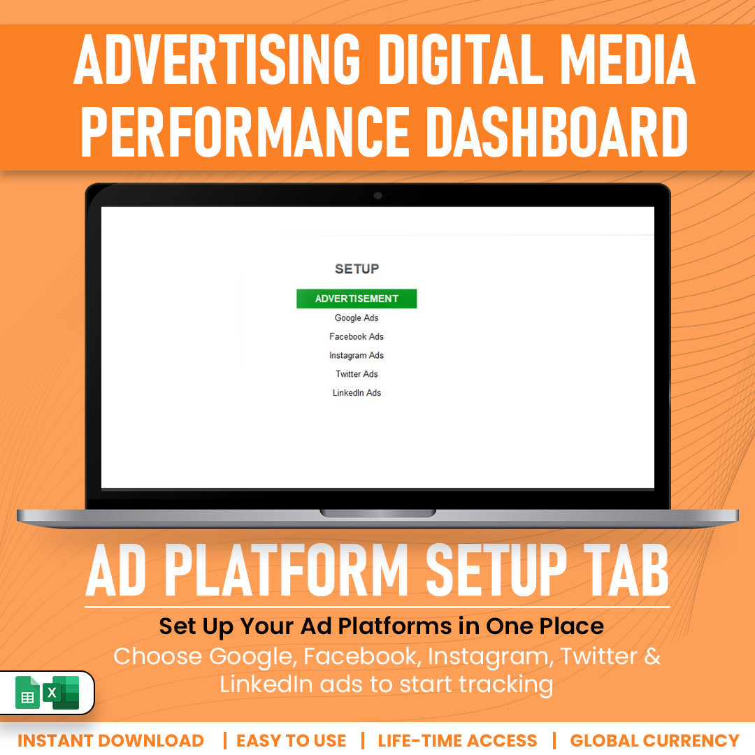 Advertising Digital Media Performance Dashboard
