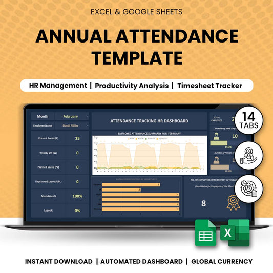 Annual Attendance Tracker
