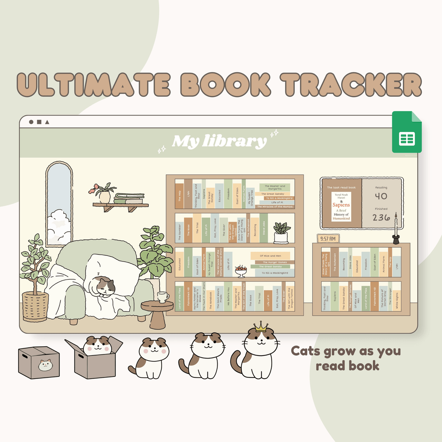 📚 Ultimate Book Tracker 💚