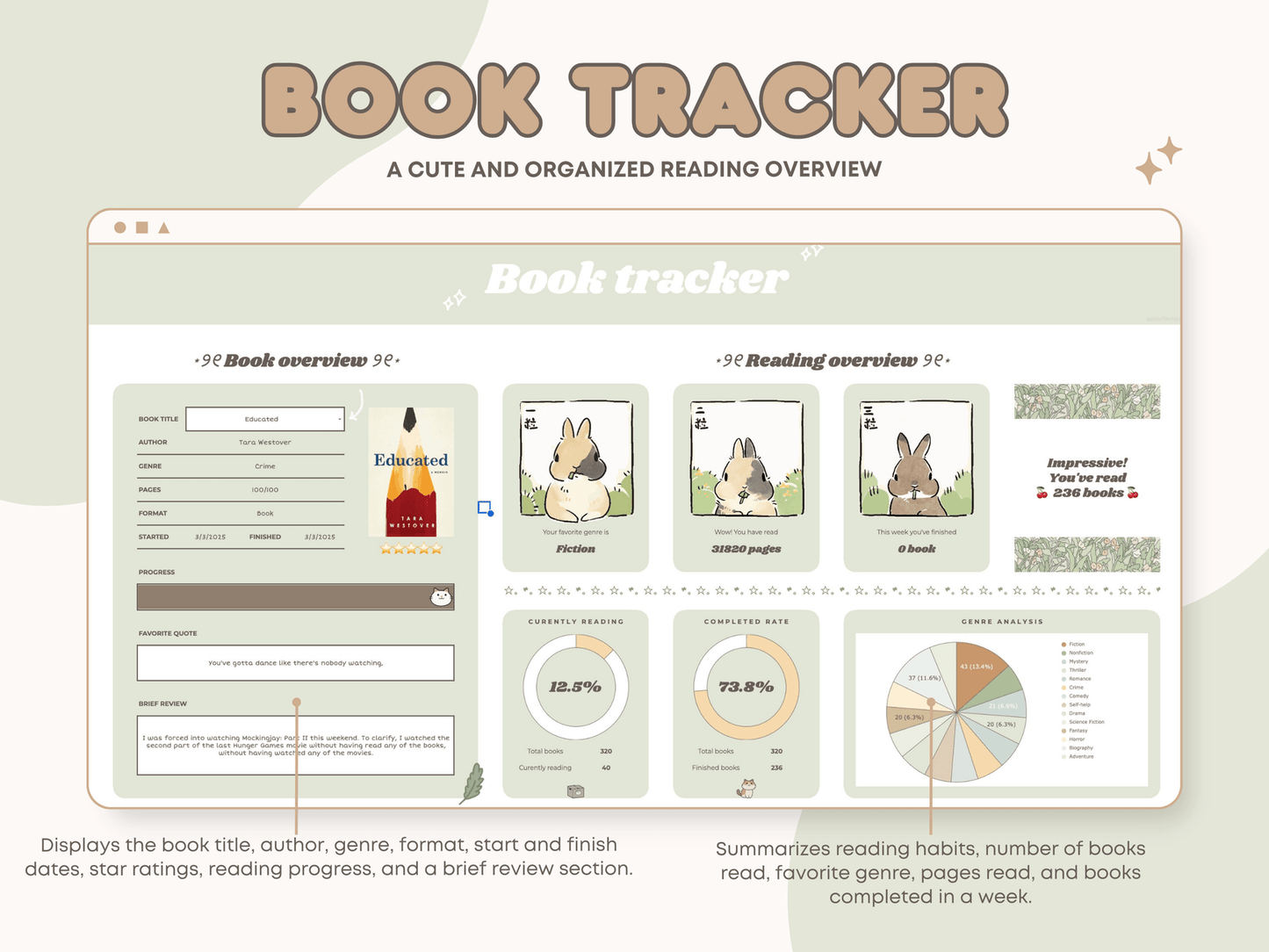 📚 Ultimate Book Tracker 💚