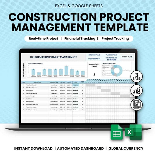 Construction Project Management Template