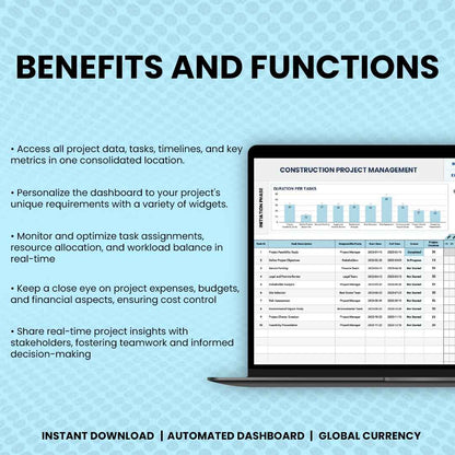 Construction Project Management Template