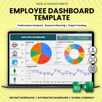 Employee Dashboard Template