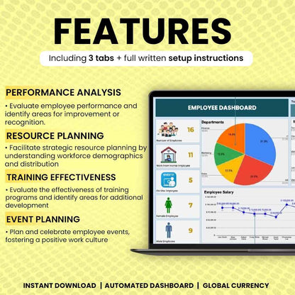 Employee Dashboard Template