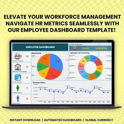 Employee Dashboard Template