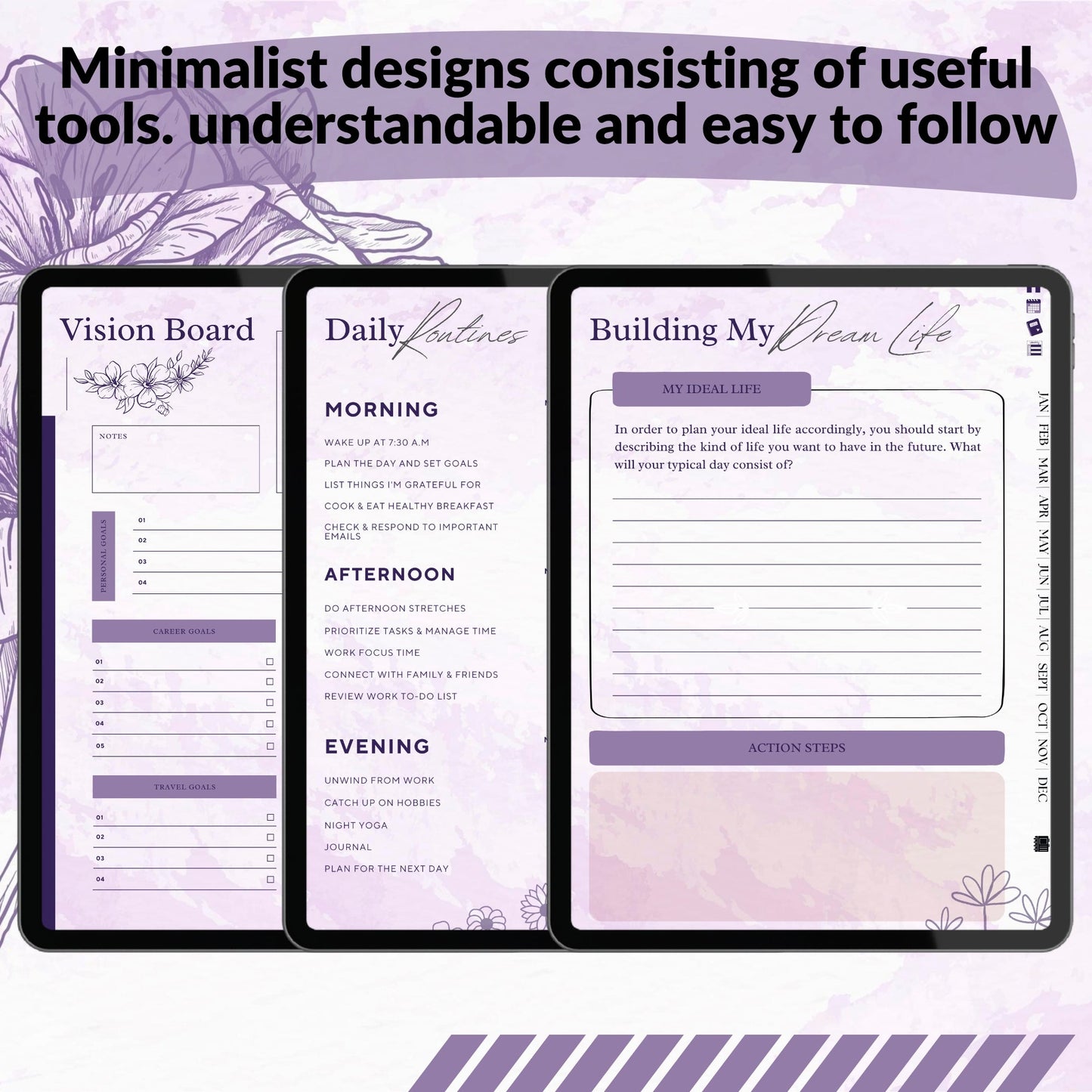 The Creator's ADHD Planner: Where Imagination Meets Intention | Purple Mode, Hyperlinked for iPad & Android