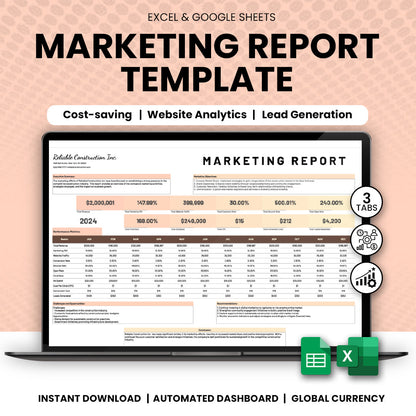 Marketing Report Template