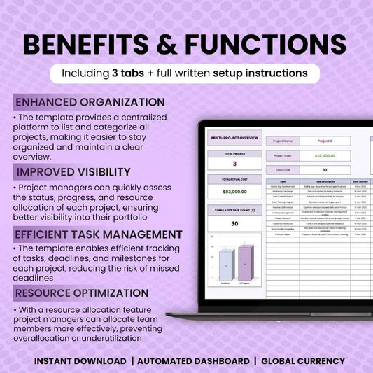 Multiple Project Tracker Template