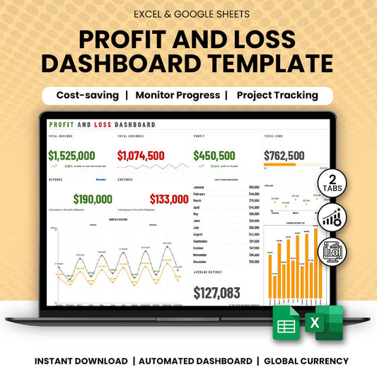 Profit and Loss Dashboard