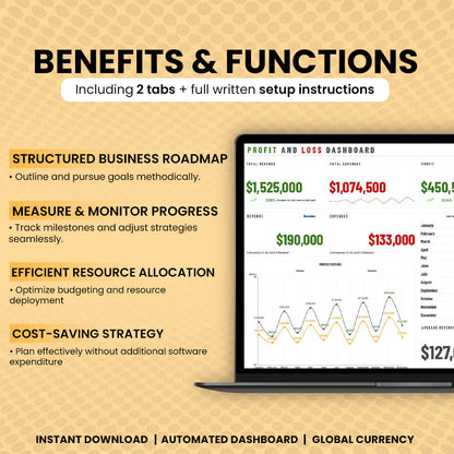 Profit and Loss Dashboard