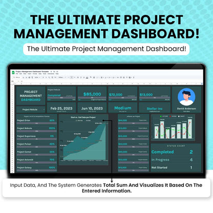 Project Management Dashboard Template