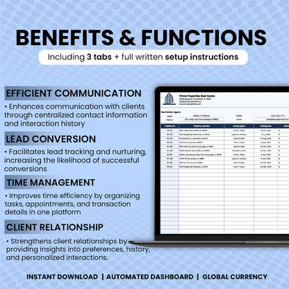 Real Estate CRM Template