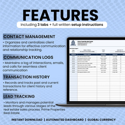 Real Estate CRM Template