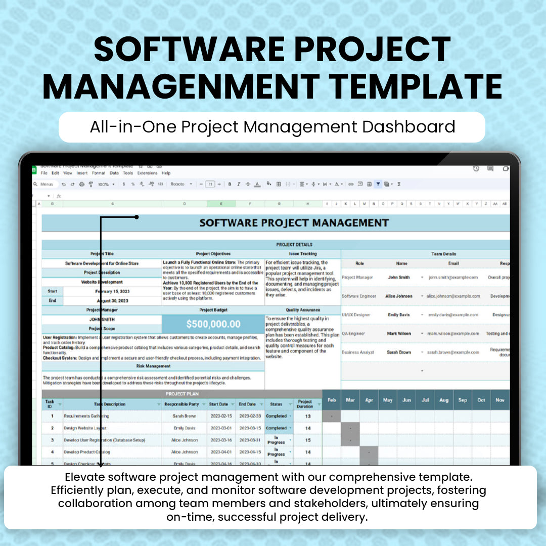 Software Project Management Template