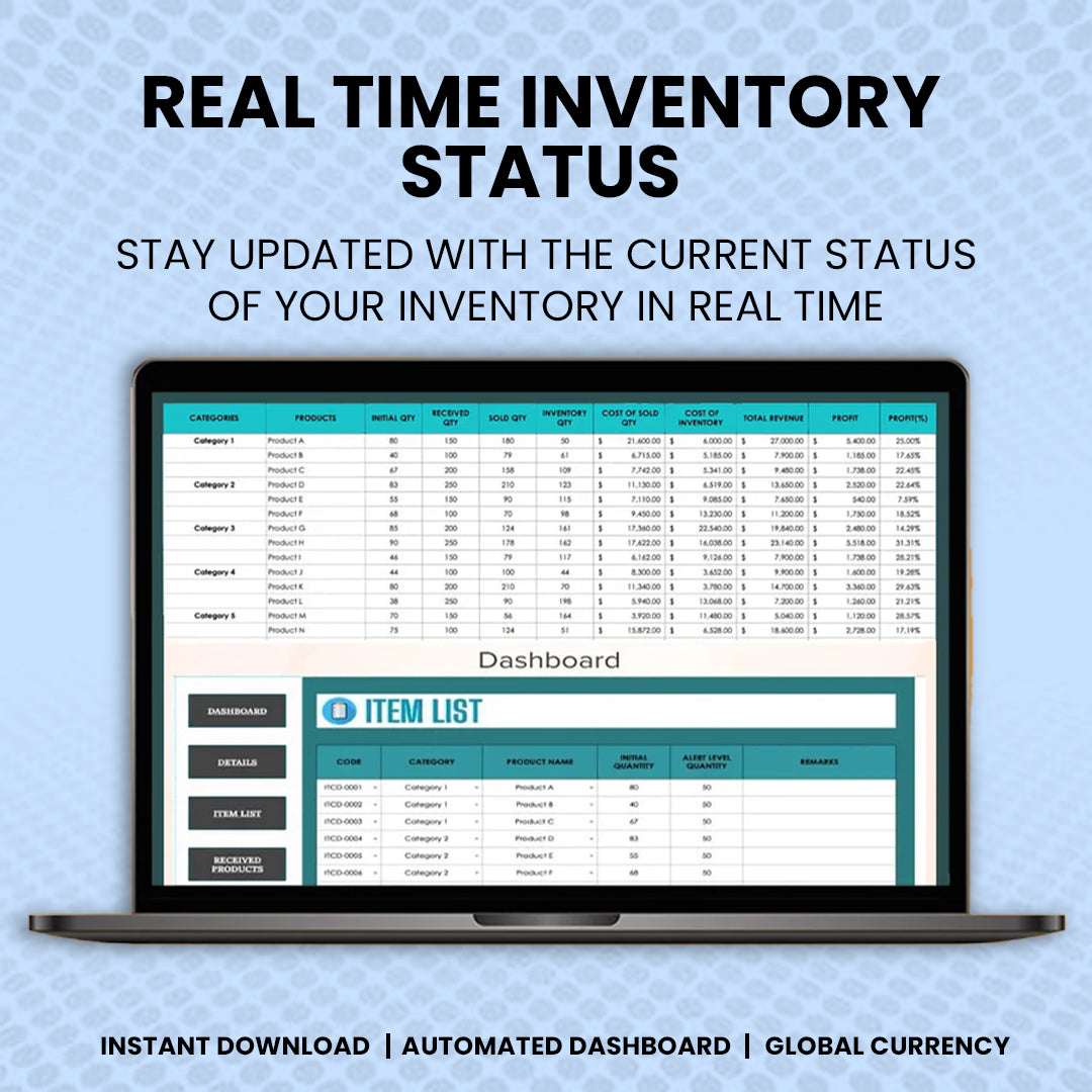 Stock & Inventory Tracker