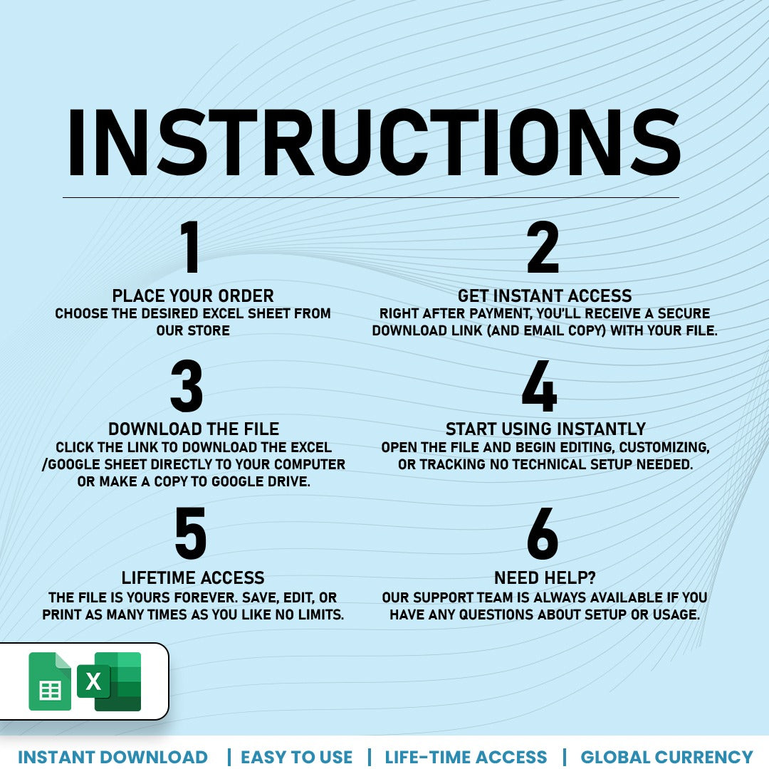 Manufacturing KPI Dashboard Template