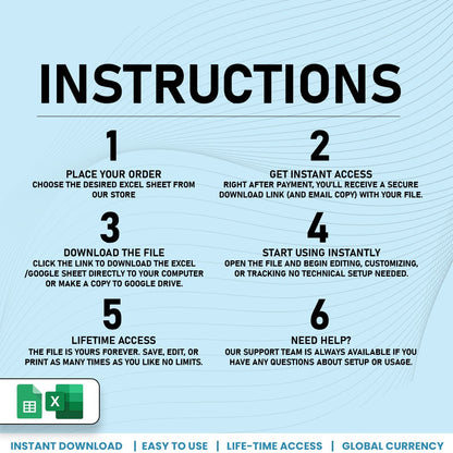 Manufacturing KPI Dashboard Template