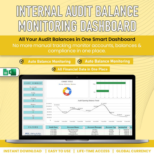 Internal Audit Balance Monitoring Dashboard